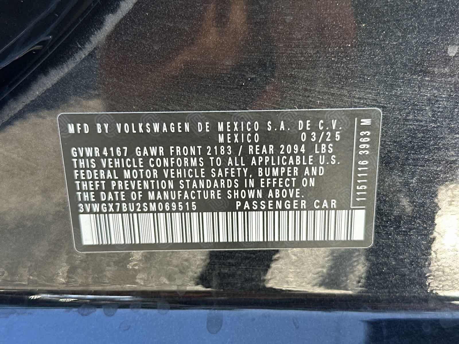 Used 2025 Volkswagen Jetta SEL FWD image 24