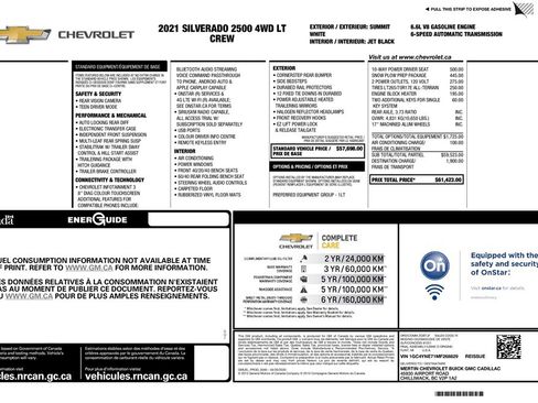 Used 2021 Chevrolet Silverado 2500 LT w/ Snow Plow Prep/Camper Package image 28