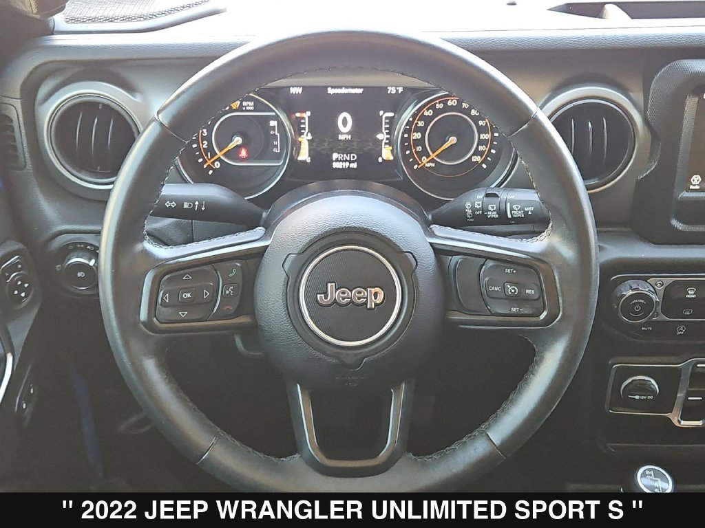 Used 2022 Jeep Wrangler Unlimited Sport AWD/4WD image 23