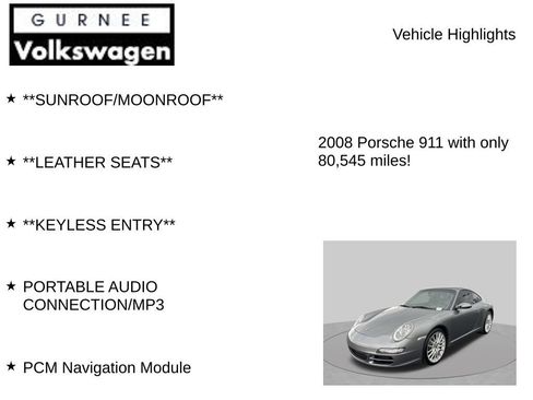 Used 2008 Porsche 911 Carrera RWD image 7