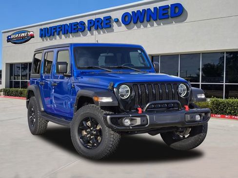 Used 2021 Jeep Wrangler Unlimited Sport image 1