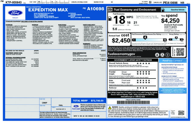 Used 2023 Ford Expedition Max XLT AWD/4WD image 9