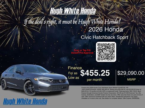 New 2026 Honda Civic Sport image 7
