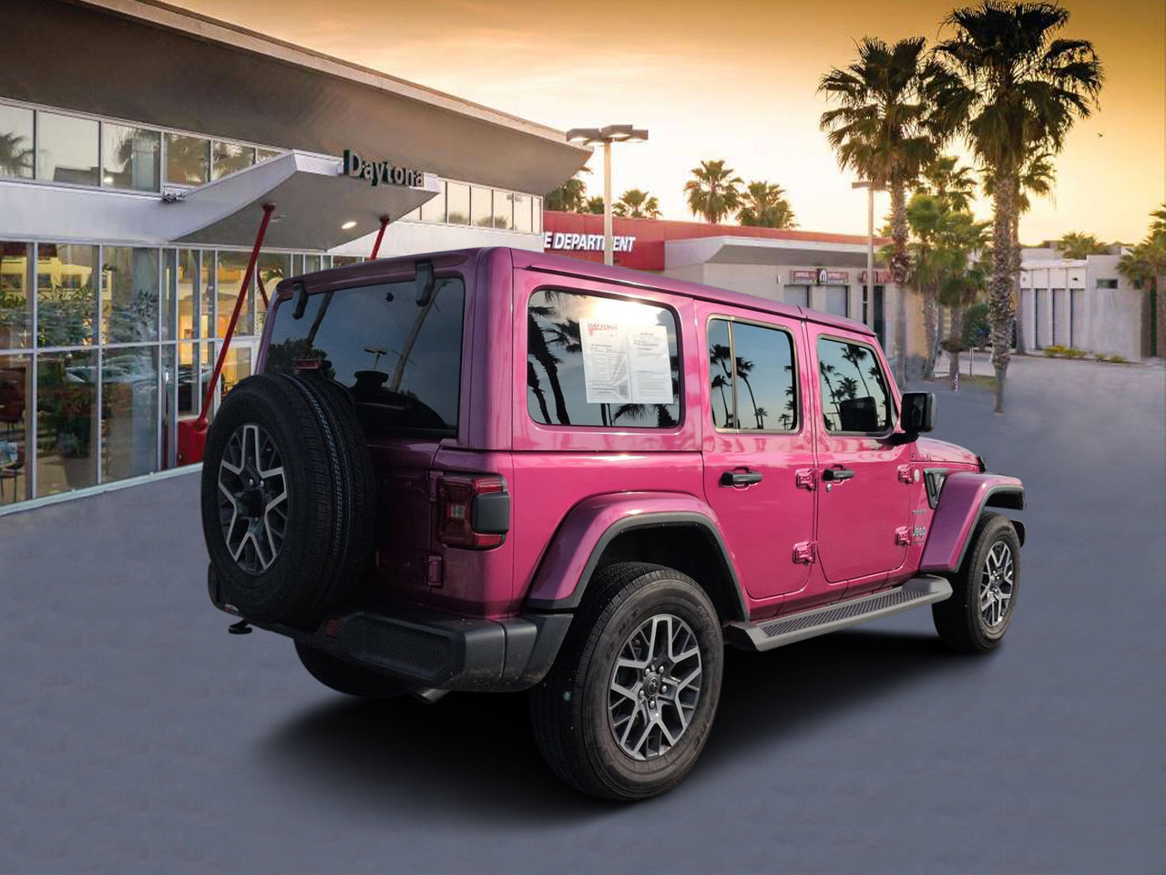 Certified 2024 Jeep Wrangler Unlimited Sahara w/ Technology Group AWD/4WD image 3