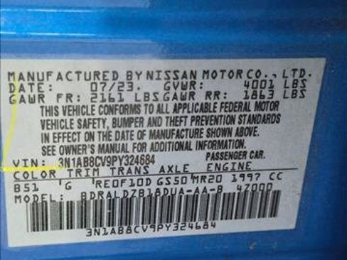 Used 2023 Nissan Sentra SV FWD image 22