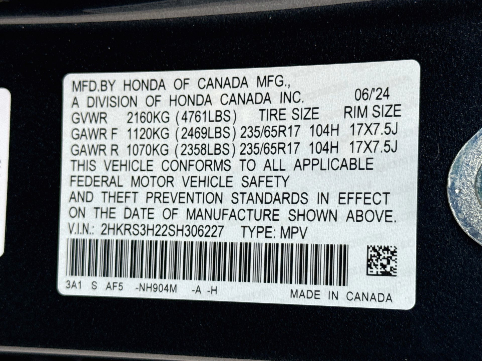 Certified 2025 Honda CR-V LX image 45