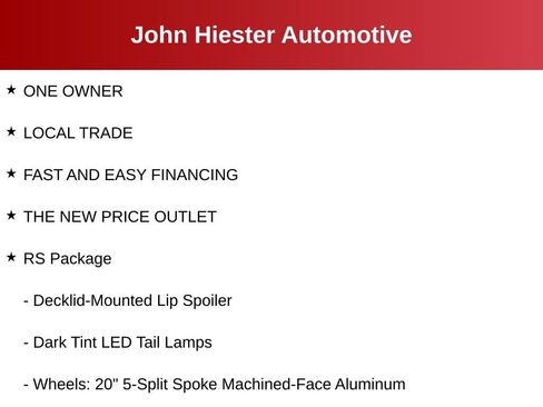 Used 2023 Chevrolet Camaro LT w/ RS Package RWD image 5