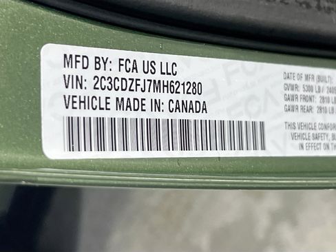 Used 2021 Dodge Challenger R/T Scat Pack w/ Scat Pack Stripe image 30