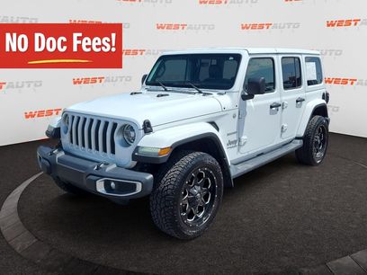 Used 2018 Jeep Wrangler Unlimited Sahara w/ Uconnect 4C Nav & Sound Group