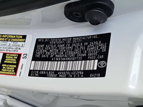 Used 2021 Toyota Camry XSE FWD image 31