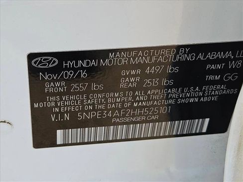Used 2017 Hyundai Sonata Limited w/ Ultimate Package 04 image 23