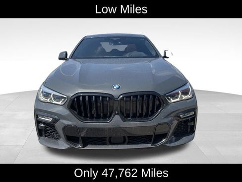 Used 2021 BMW X6 M50i w/ Executive Package AWD/4WD image 2
