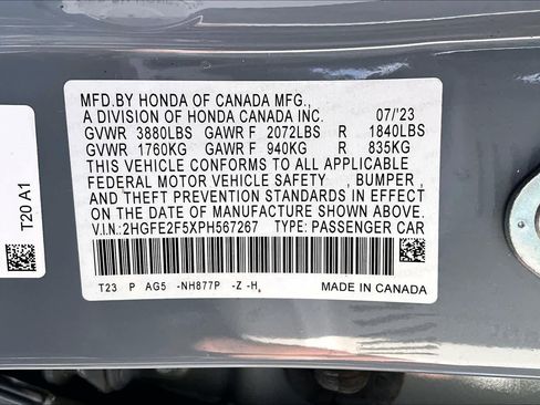 Used 2023 Honda Civic Sport image 32