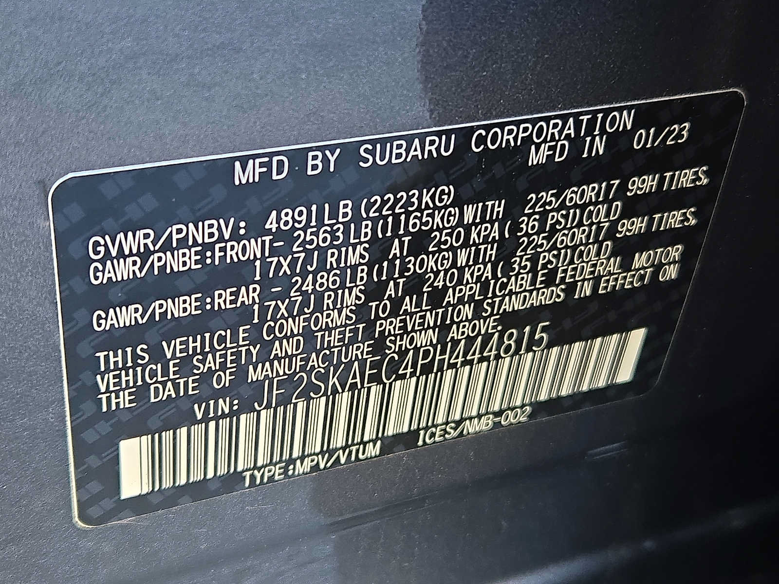 Used 2023 Subaru Forester Premium AWD/4WD image 28