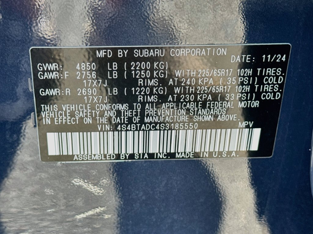 Certified 2025 Subaru Outback Premium AWD/4WD image 30