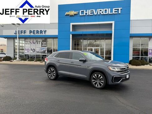 Used 2021 Volkswagen Atlas Cross Sport SEL R-Line w/ Cross Sport MDO Package image 1