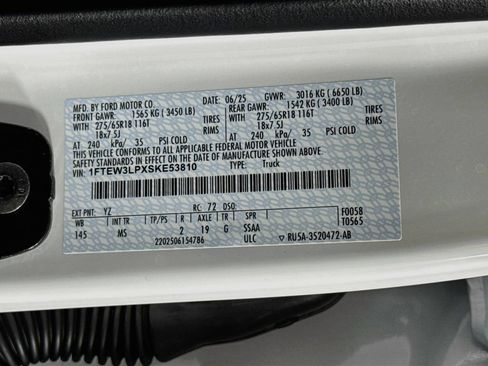 Used 2025 Ford F150 XLT w/ Equipment Group 301A Standard AWD/4WD image 28
