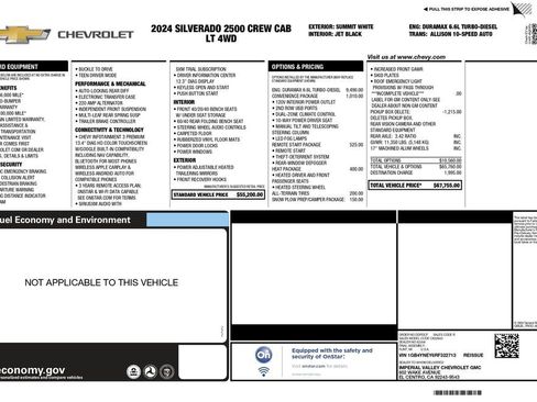 Used 2024 Chevrolet Silverado 2500 LT w/ Convenience Package AWD/4WD image 3