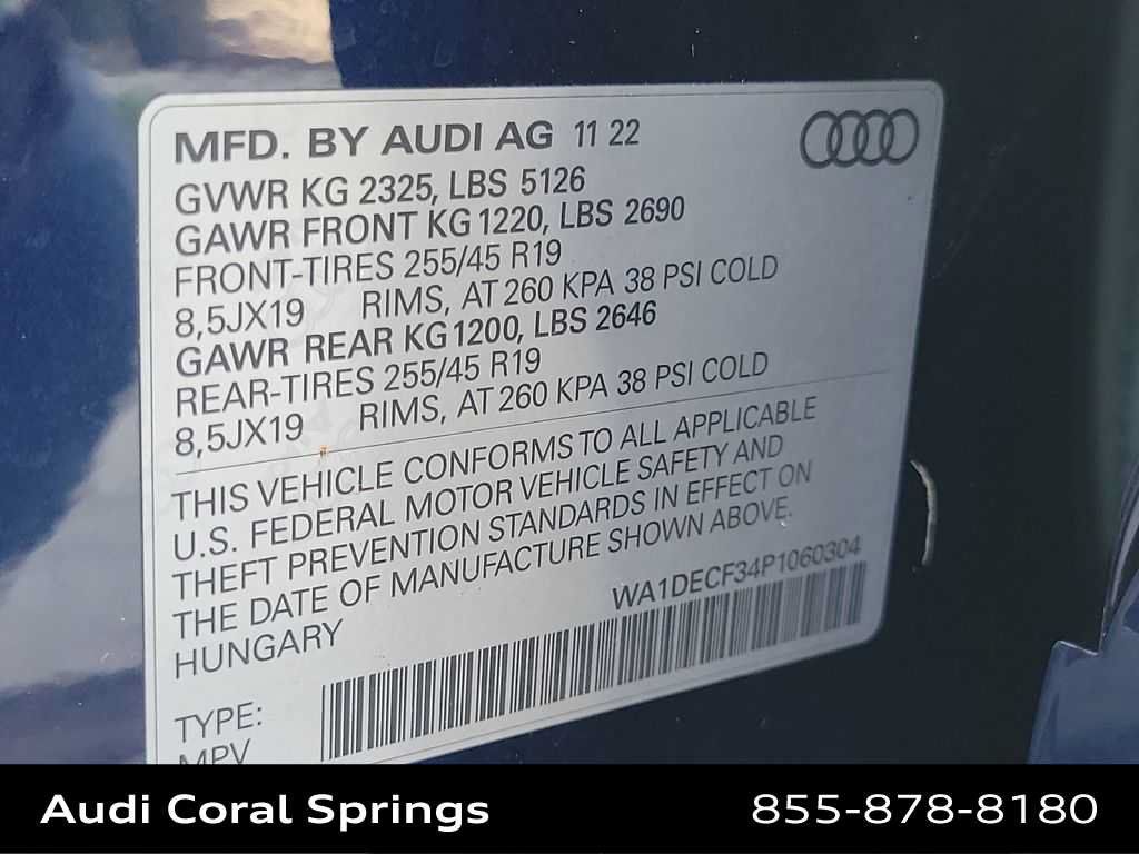Certified 2023 Audi Q3 2.0T Premium AWD/4WD image 29