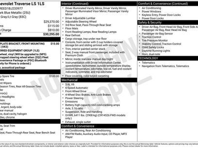 Used 2011 Chevrolet Traverse LS