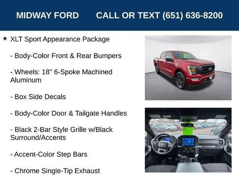 Certified 2022 Ford F150 XLT w/ Equipment Group 302A High AWD/4WD image 25