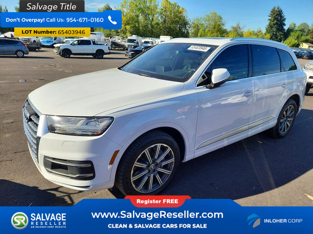 Used 2017 Audi Q7 3.0T Premium Plus w/ Premium Plus Package AWD/4WD image 1