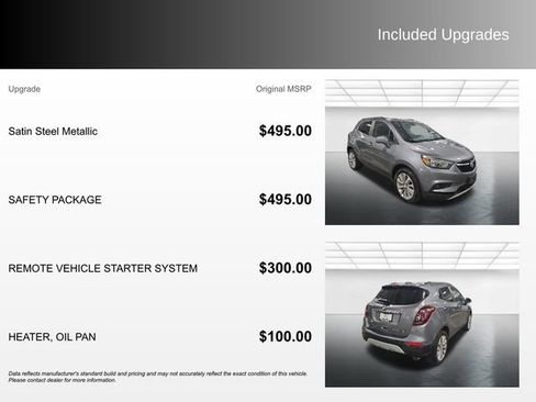 Used 2020 Buick Encore Preferred w/ Safety Package AWD/4WD image 4