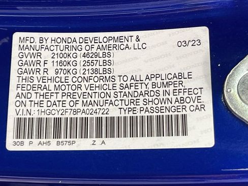 Used 2023 Honda Accord Sport image 37