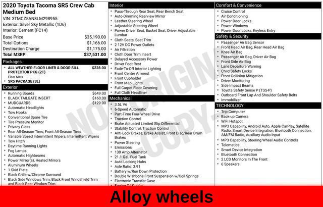 Used 2020 Toyota Tacoma SR5 AWD/4WD image 65