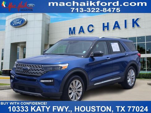 Certified 2020 Ford Explorer Limited w/ Hybrid Equipment Group 310A RWD image 1