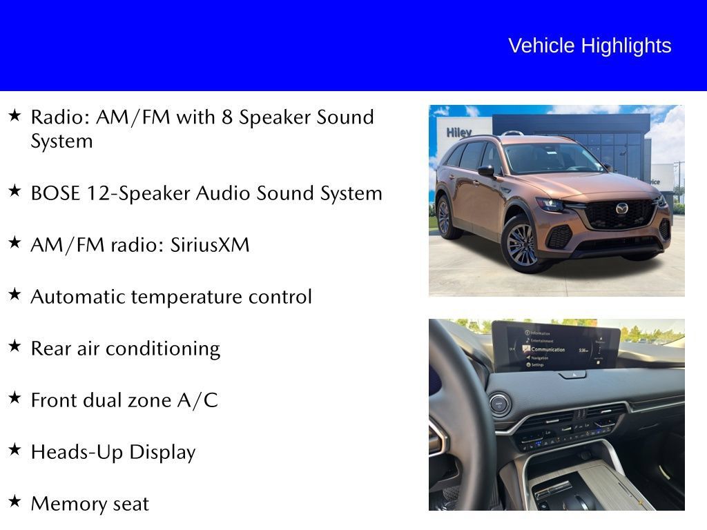New 2026 MAZDA CX-70 SC Plus AWD/4WD image 9