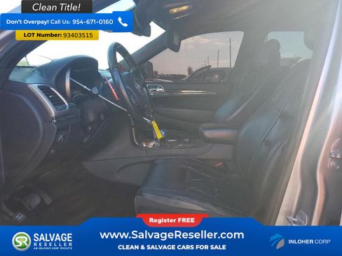 Used 2014 Jeep Grand Cherokee Overland w/ Advanced Technology Group image 9