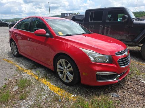 Used 2015 Chevrolet Cruze LTZ w/ Sun, Sound and Sport Package FWD image 3