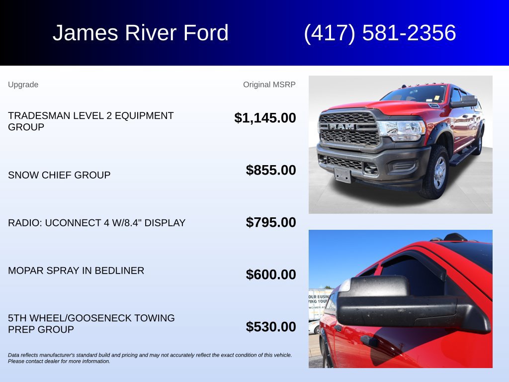Used 2021 RAM 2500 Tradesman AWD/4WD image 5