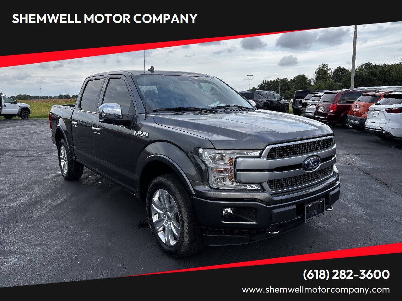 Used 2018 Ford F150 Platinum w/ Equipment Group 701A Luxury AWD/4WD image 1