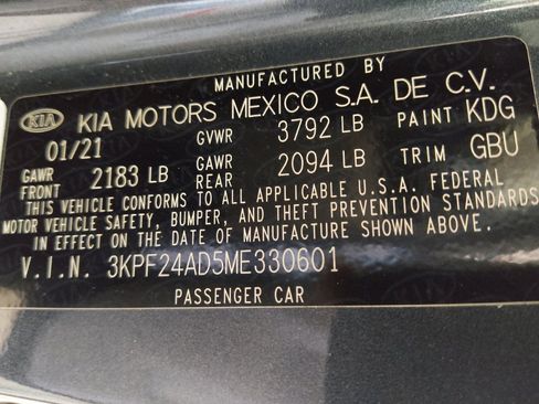 Used 2021 Kia Forte LXS FWD image 33