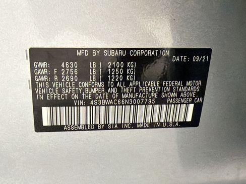 Used 2022 Subaru Legacy Premium w/ Popular Package #1 AWD/4WD image 19