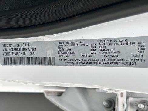Certified 2021 RAM 1500 Laramie AWD/4WD image 24
