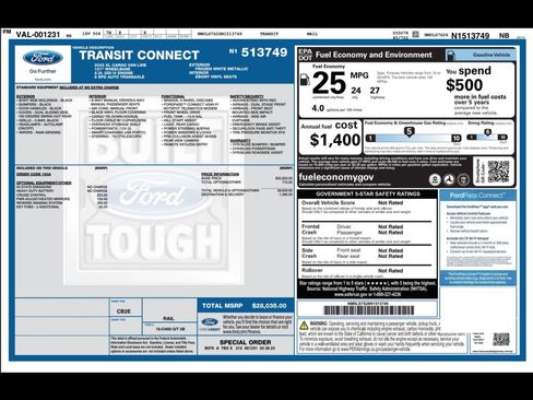 Used 2022 Ford Transit Connect XL FWD image 4