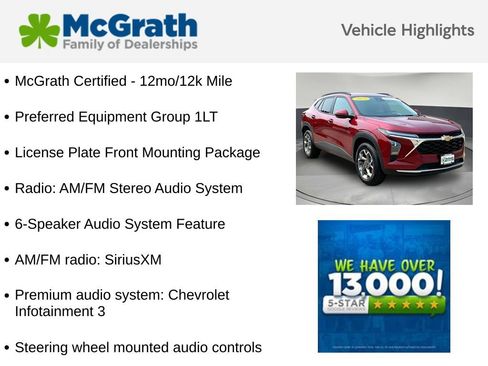 Used 2025 Chevrolet Trax LT FWD image 6