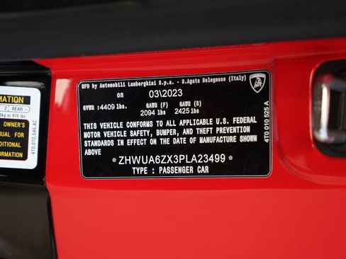 Used 2023 Lamborghini Huracan STO image 39