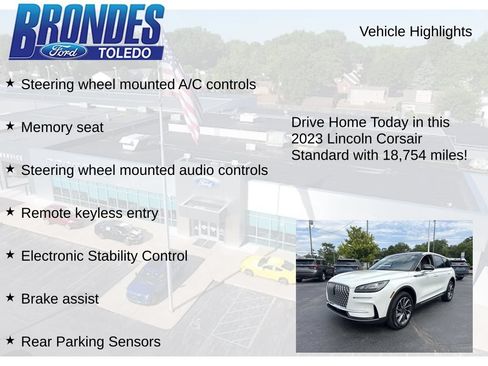 Used 2023 Lincoln Corsair AWD w/ Equipment Group 101A image 22