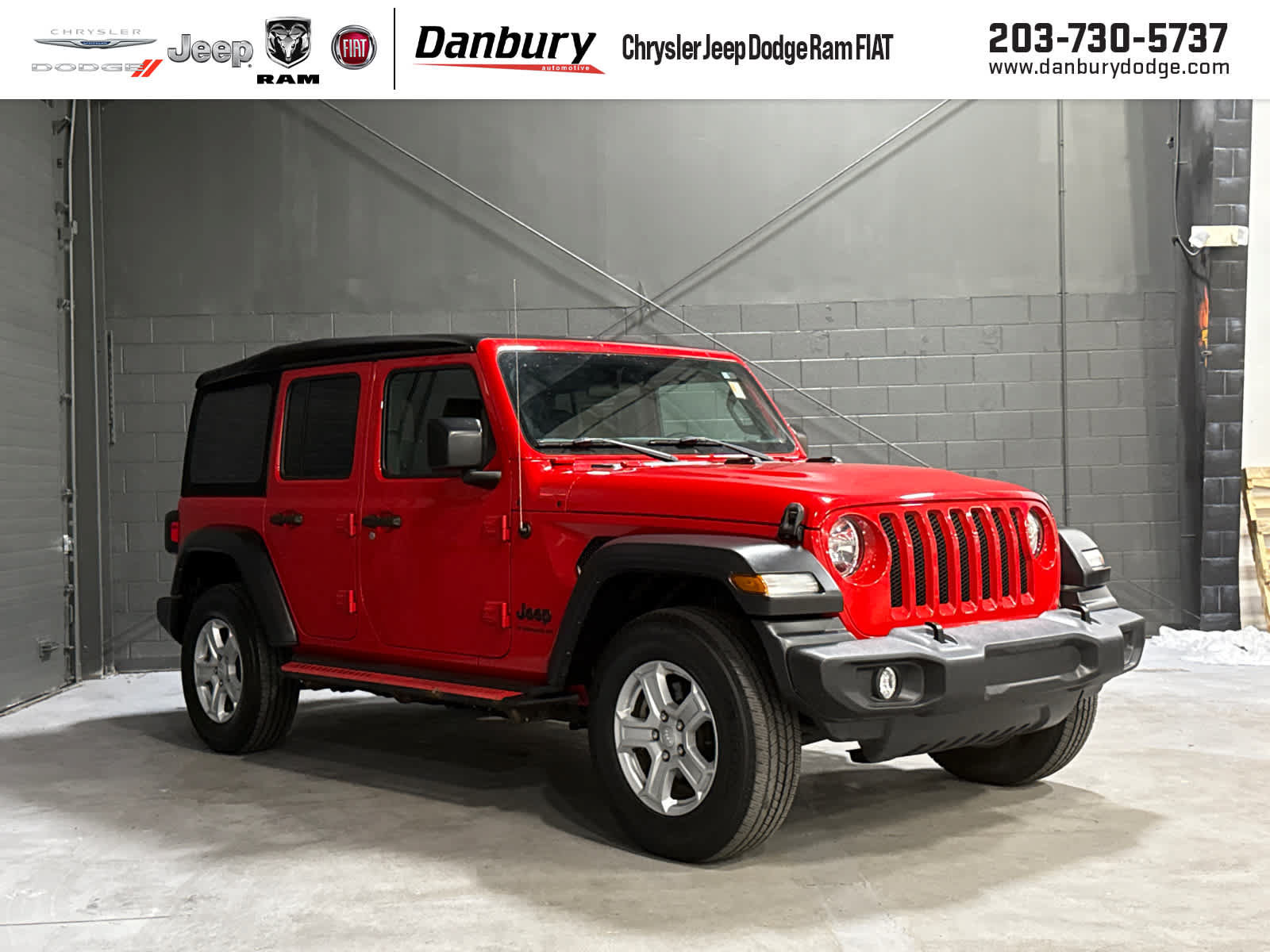 Used 2023 Jeep Wrangler Unlimited Sport AWD/4WD image 1