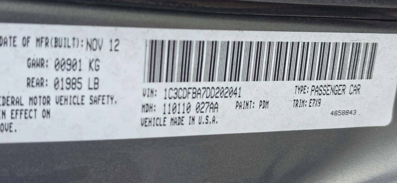 Used 2013 Dodge Dart SXT FWD image 10
