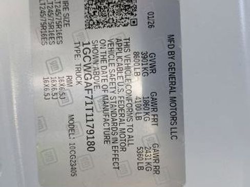 New 2026 Chevrolet Express 2500 w/ Driver Convenience Package RWD image 26