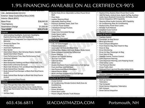 Used 2025 MAZDA CX-90 3.3 Turbo w/ Select Package image 3