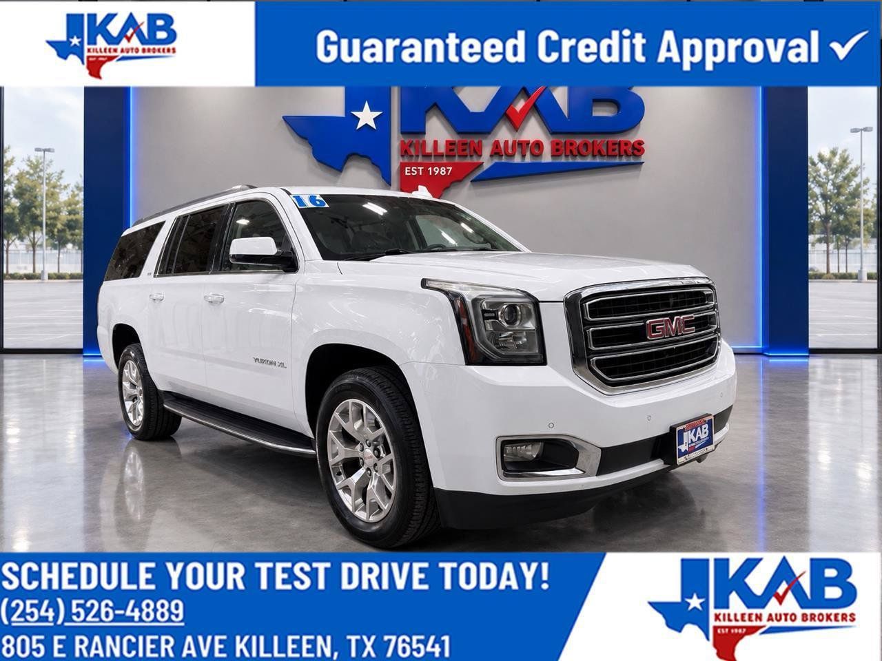 Used 2016 GMC Yukon XL SLT w/ Open Road Package RWD image 1