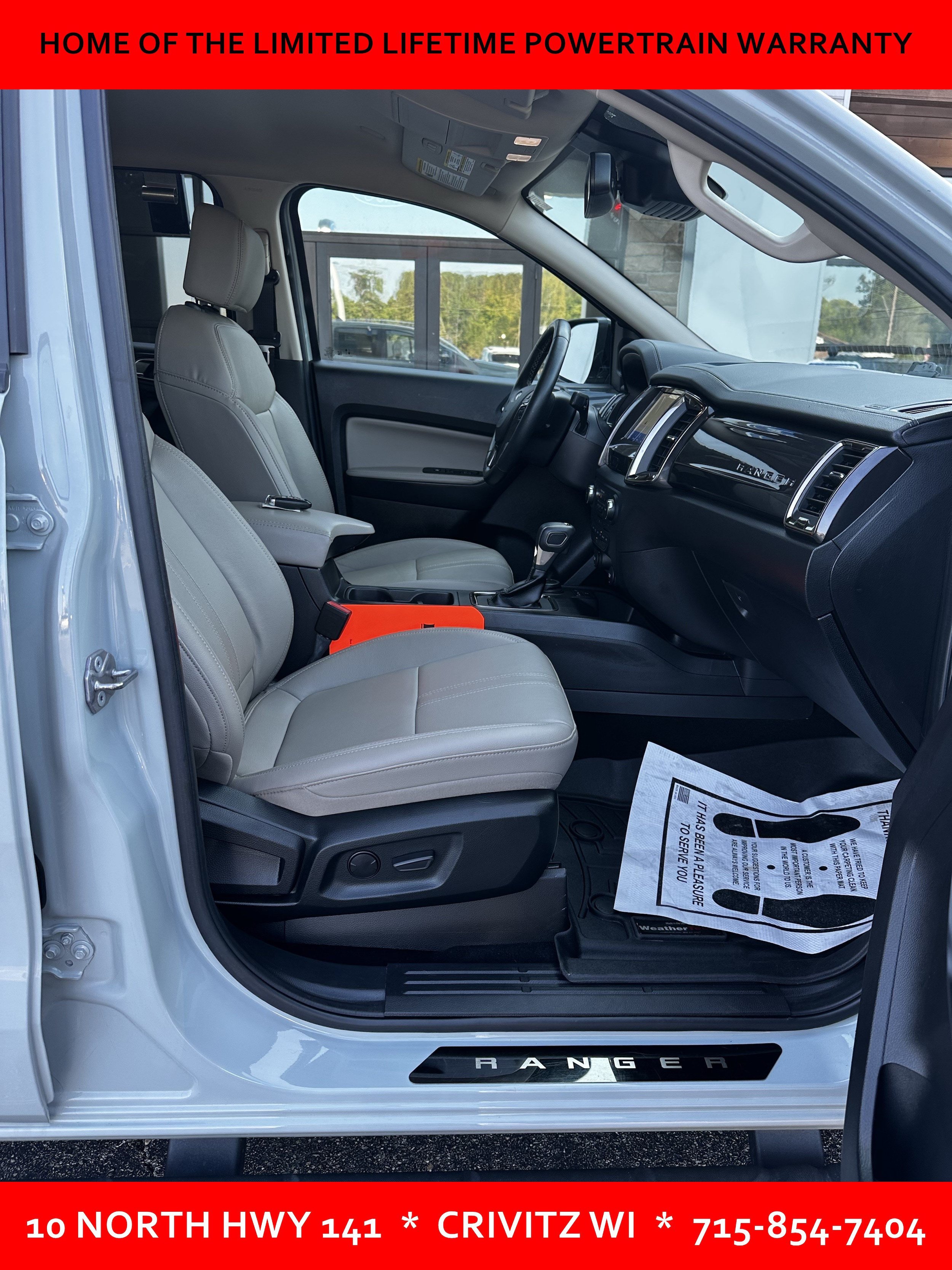 Used 2022 Ford Ranger Lariat w/ Equipment Group 501A High AWD/4WD image 14