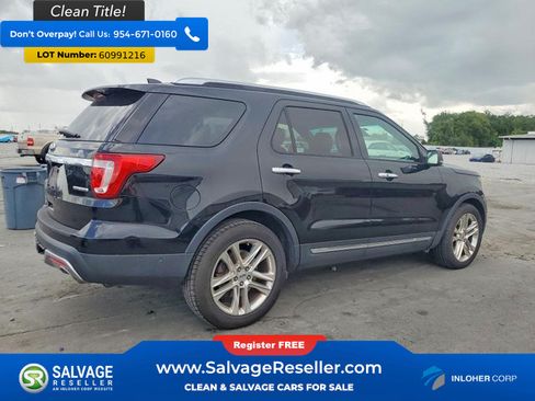 Used 2016 Ford Explorer Limited w/ Equipment Group 301A FWD image 4