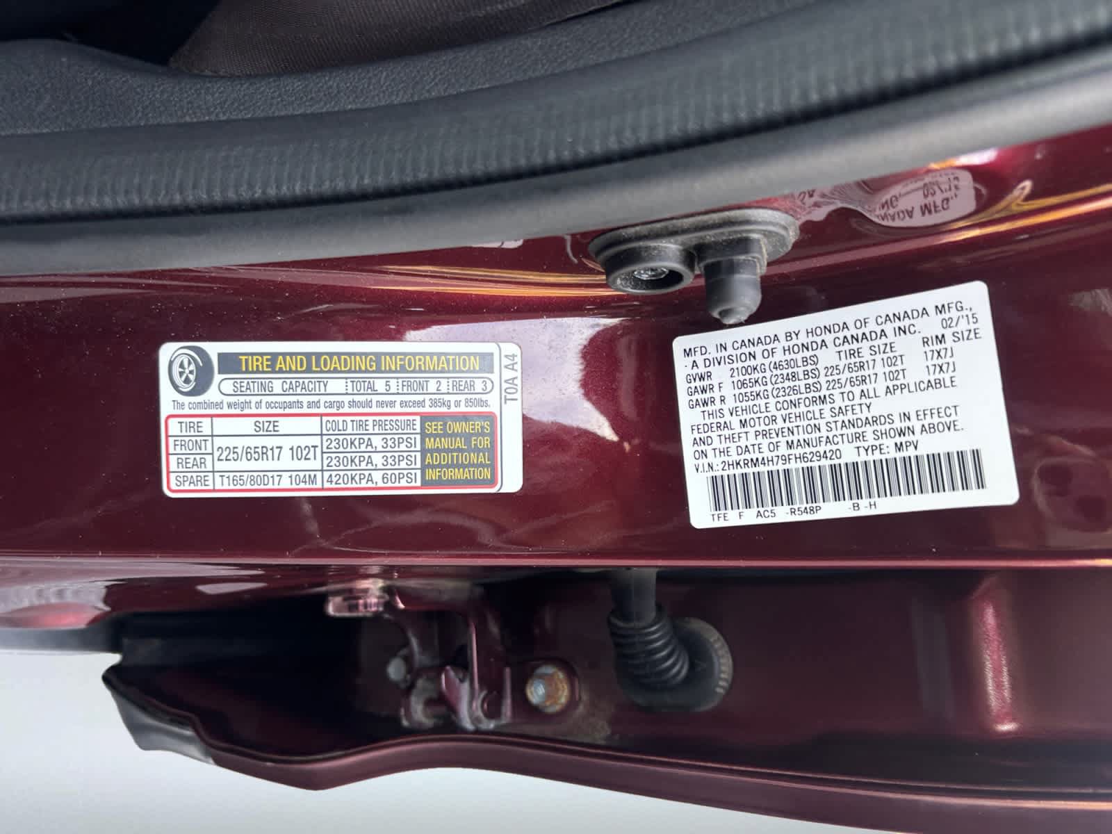 Used 2015 Honda CR-V EX-L image 18